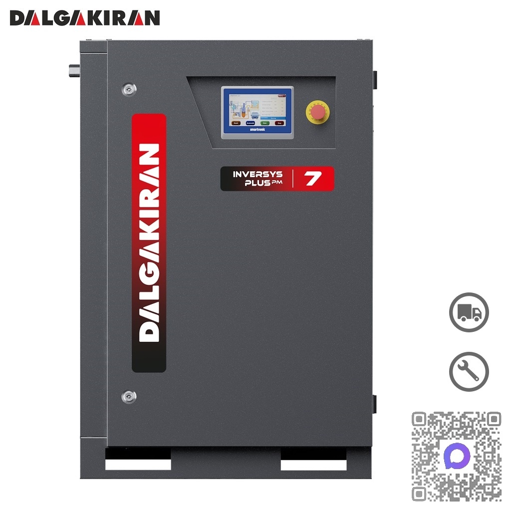 Винтовой компрессор Dalgakiran INVERSYS Plus PM 7
