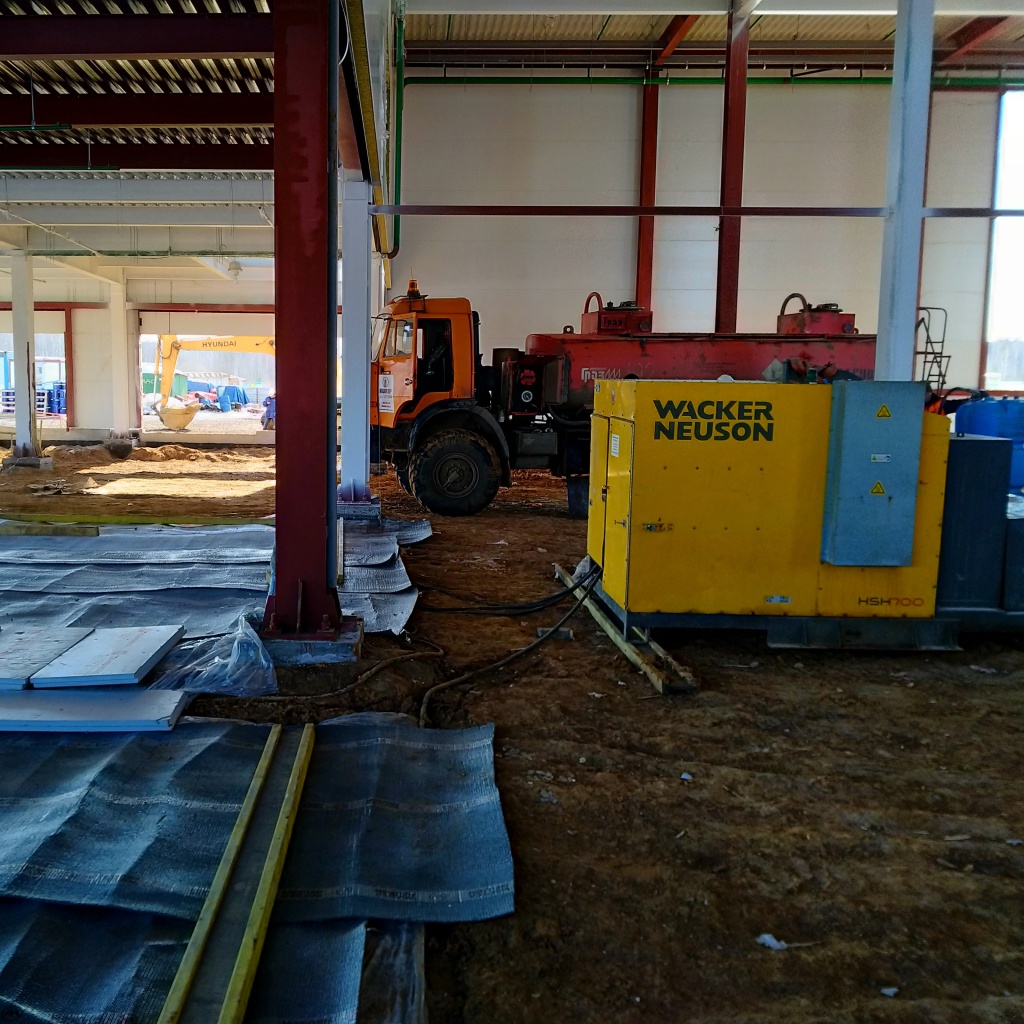 Аренда станции прогрева Wacker Neuson HSH 700G