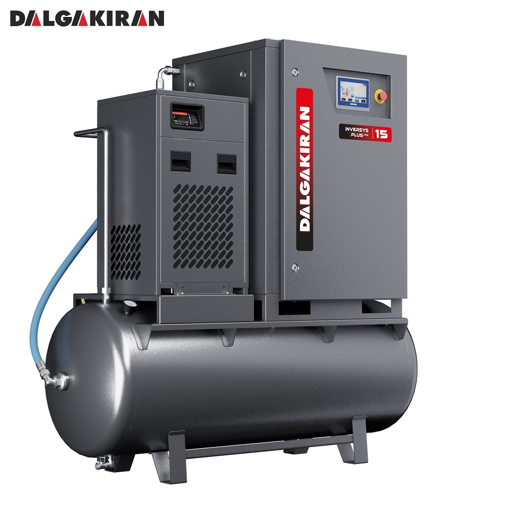 Винтовой компрессор Dalgakiran INVERSYS Plus PM 15 Compact 10 бар