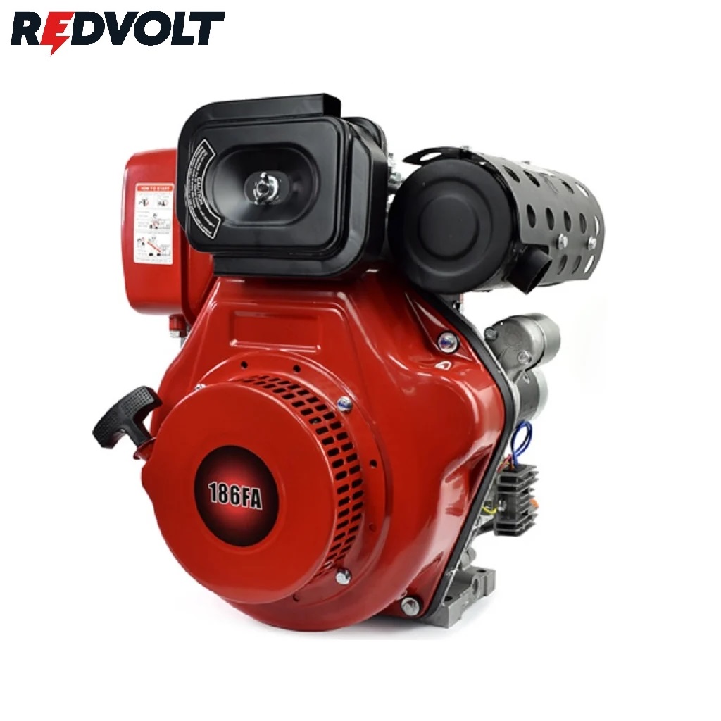 Двигатель Redvolt 186FE Q-тип вала