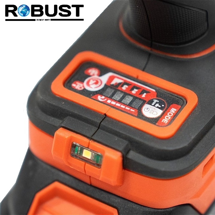 Аккумуляторный ударный гайковерт Robust RB 2001.К Li-Ion 20 V