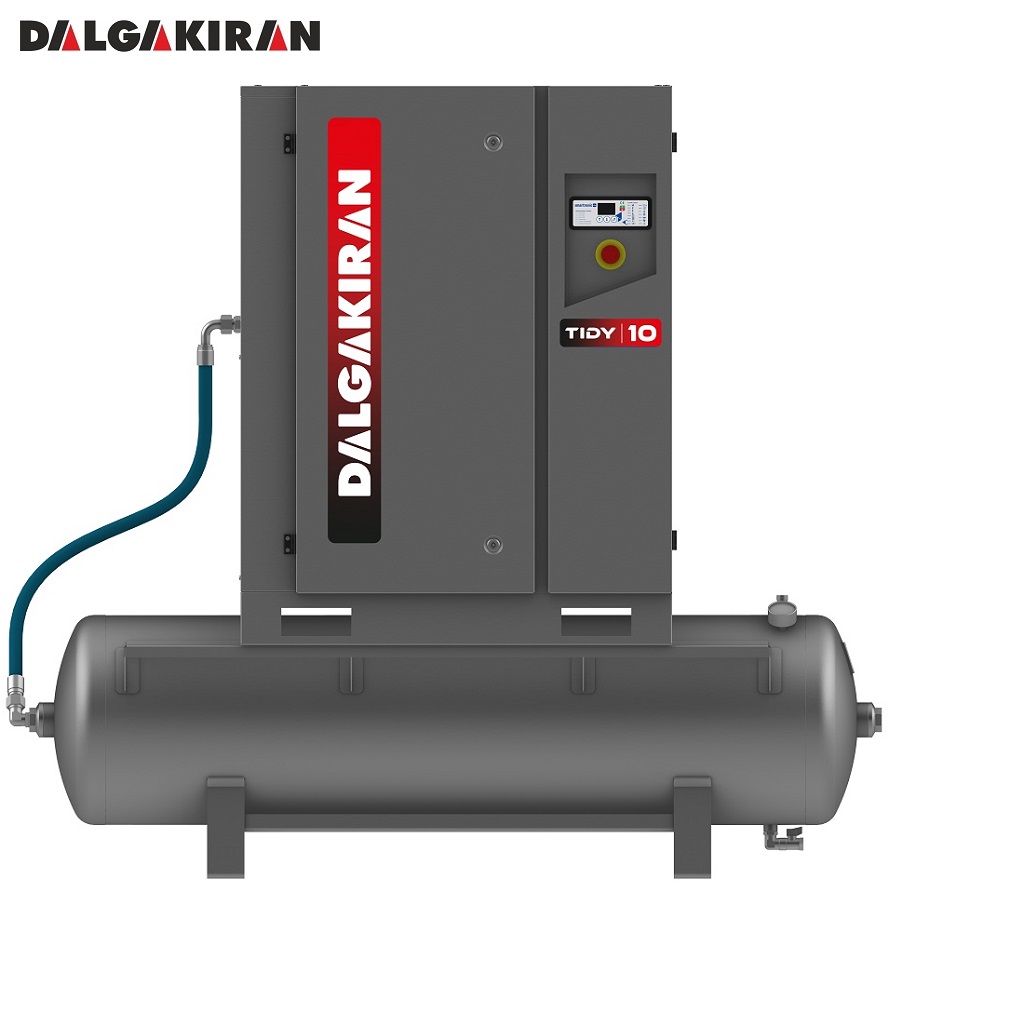 Винтовой компрессор с ресивером Dalgakiran Tidy-N 10