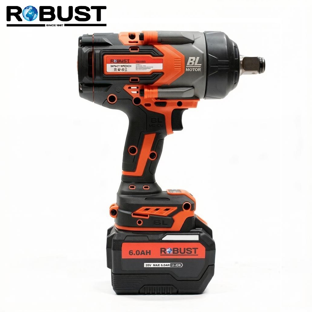 Аккумуляторный ударный гайковерт Robust RB2005.К