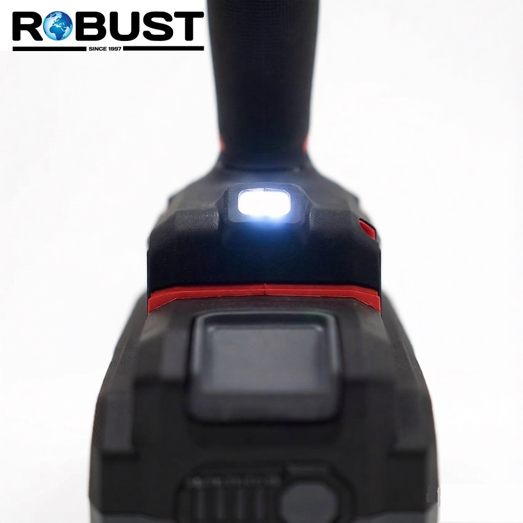 Аккумуляторная ударная дрель/шуруповерт Robust RB 1202 подсветка