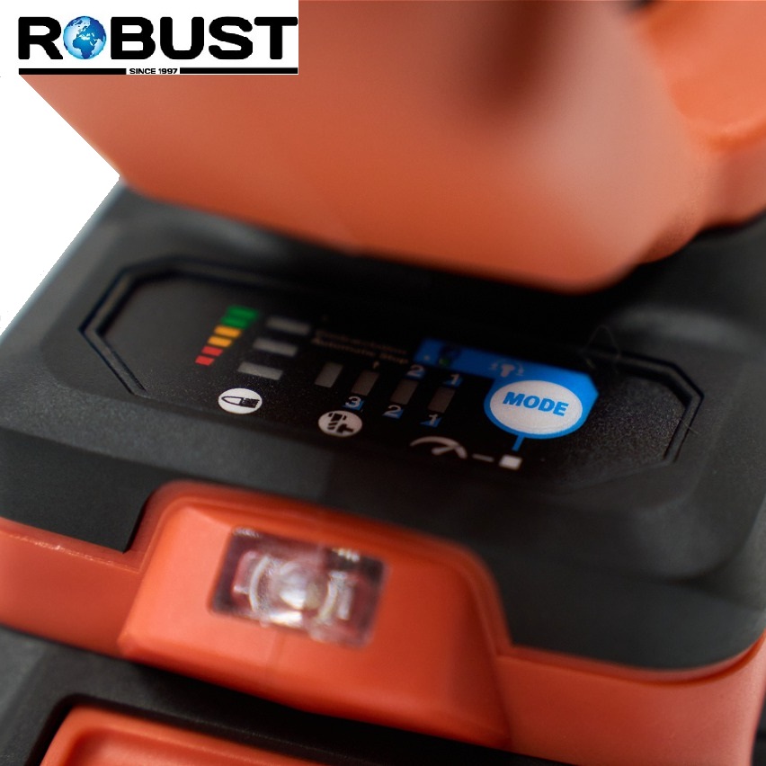 Аккумуляторный ударный гайковерт Robust RB 4008