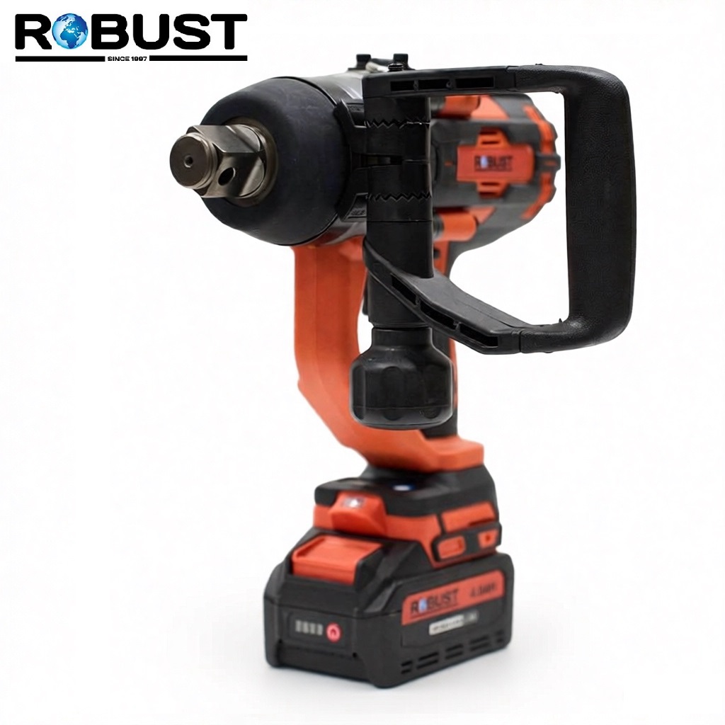 Аккумуляторный ударный гайковерт Robust RB 4008