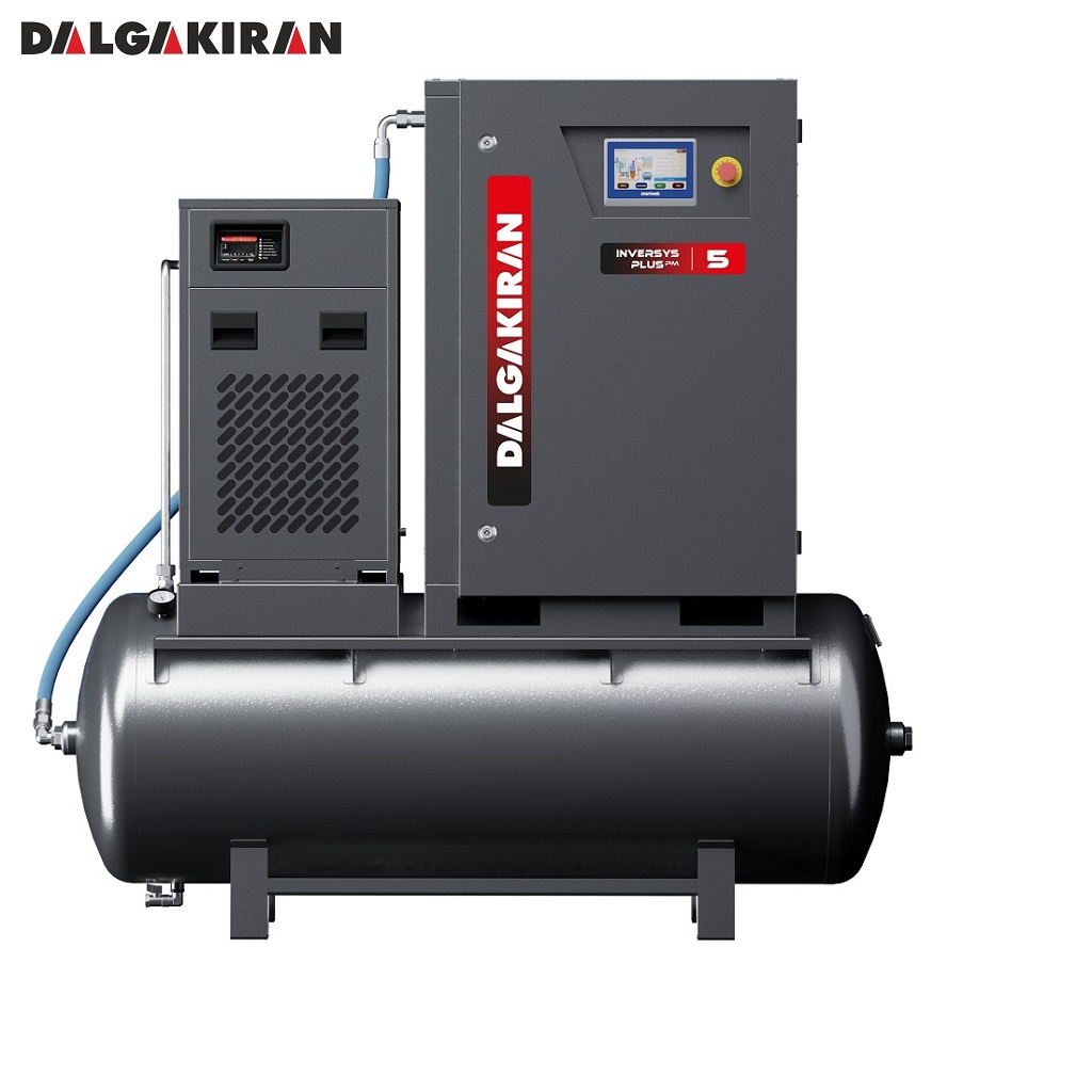 Винтовой компрессор Dalgakiran INVERSYS Plus PM 5 Compact 10 бар