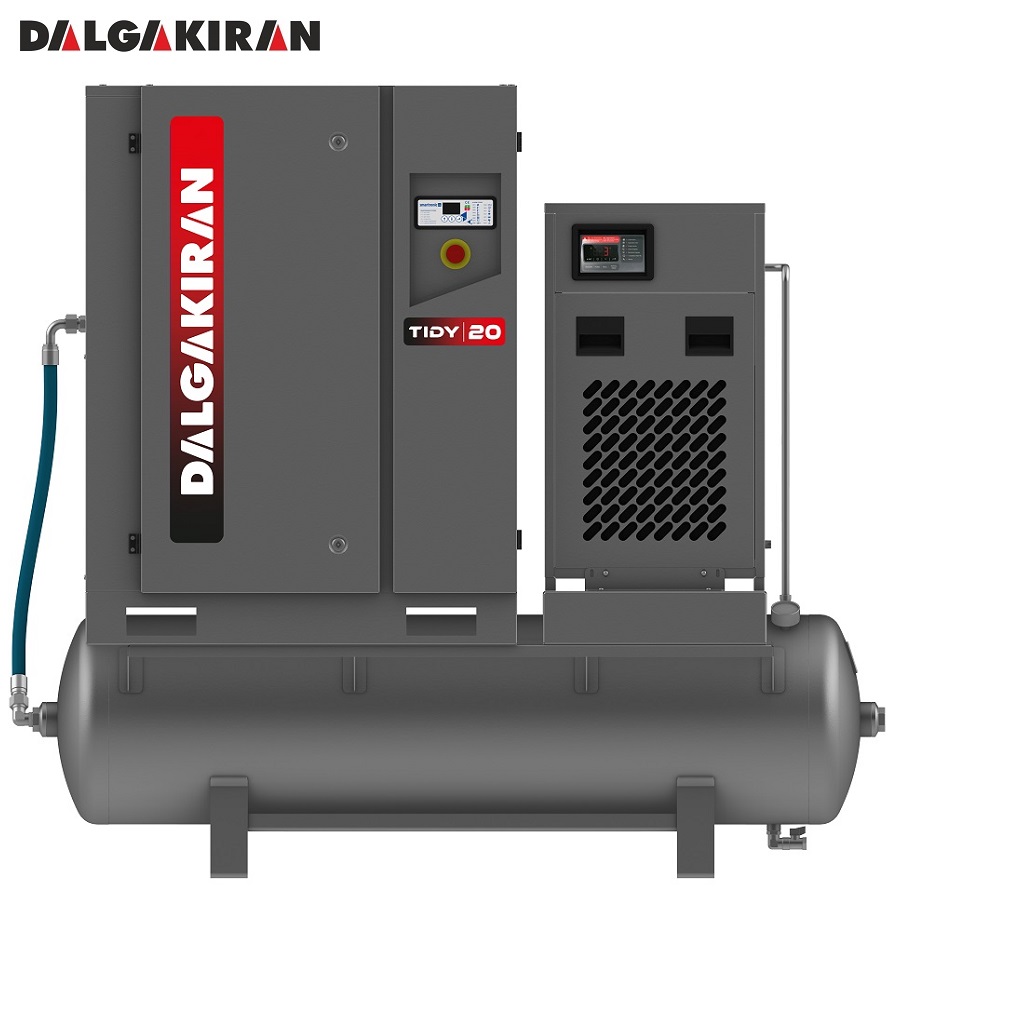 Винтовой компрессор с осушителем Dalgakiran Tidy-N 20 Compact