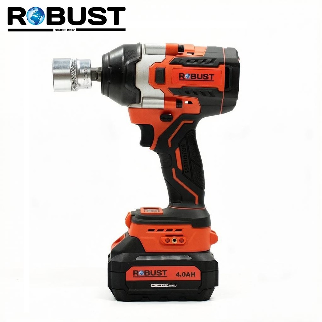Аккумуляторный ударный гайковерт Robust RB 2001.К